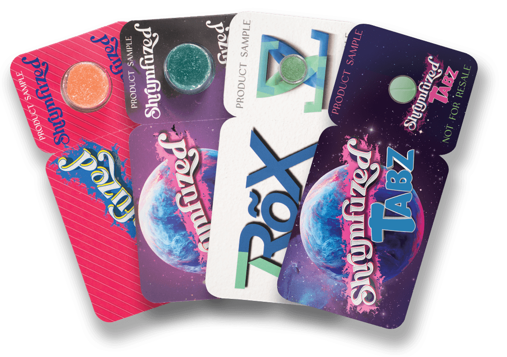 Business Card Samples 50ct Pack - Shrumfuzed Max Gummies