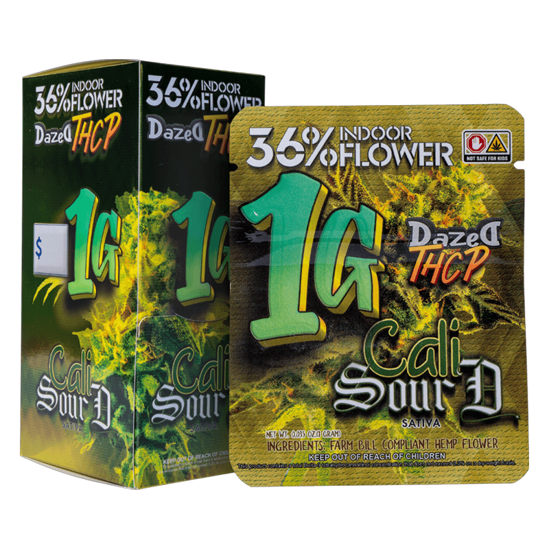 1g 24ct Flower Dispenser - Cali Sour D THCP