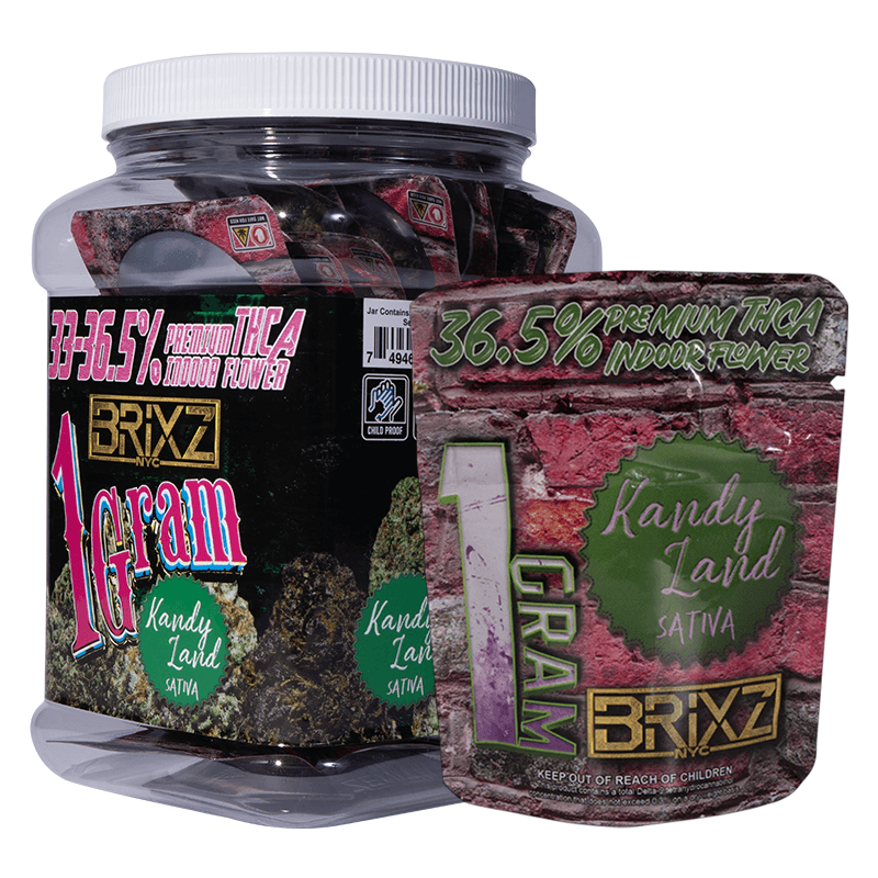 1g 30ct Brixz Flower Dispenser - Kandy Land THCA