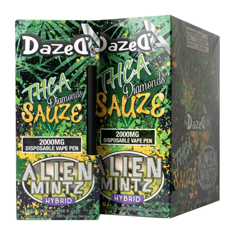 2g Disposable - Alien Mintz THC-A (5ct Shipper)