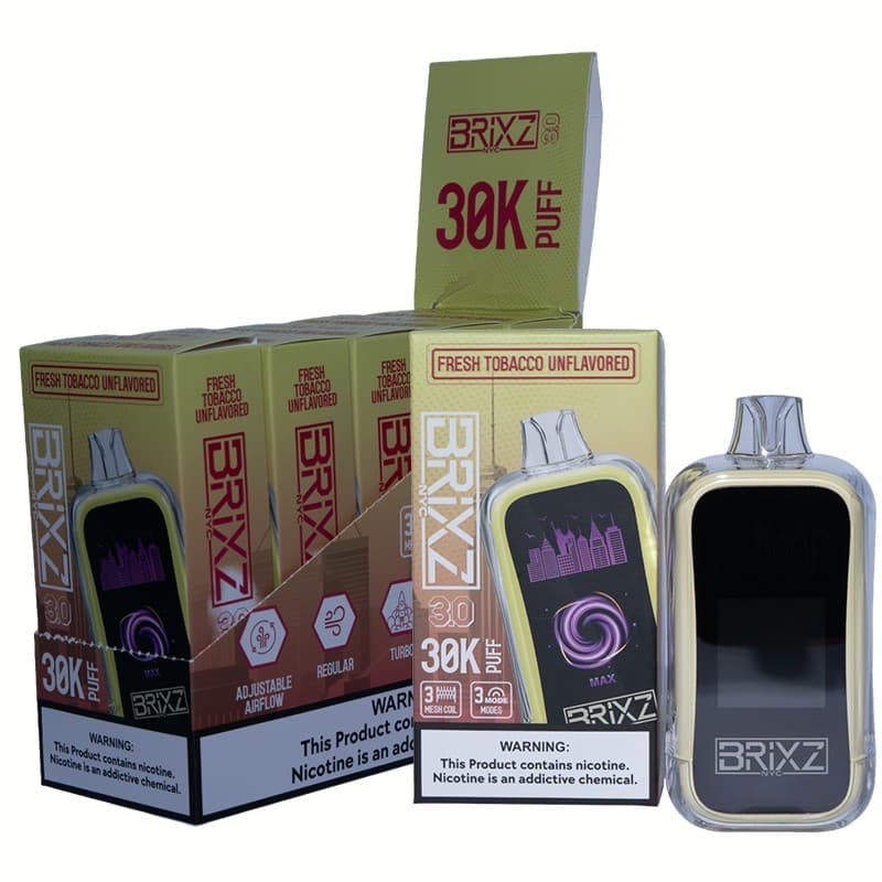 Brixz 3.0 - Fresh Tobacco (5ct Shipper)