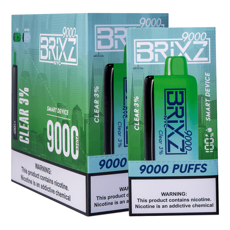 Brixz - Clear 3% (5ct Shipper)
