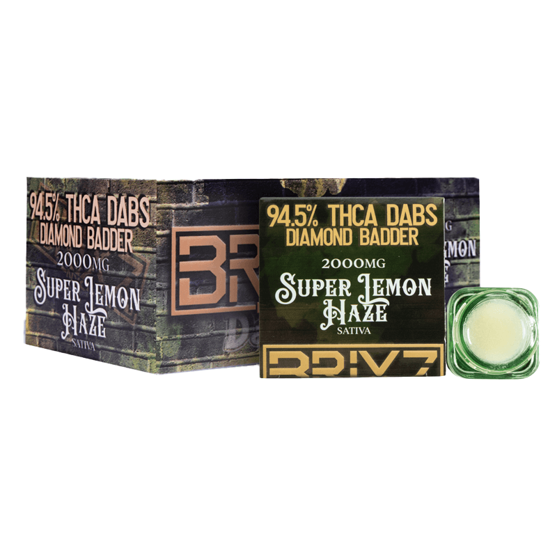 Brixz Dabs 2g - Super Lemon Haze THCA (4ct Shipper)