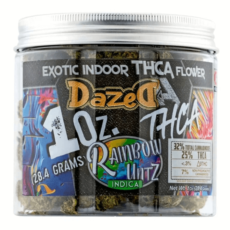 Flower 1oz - Rainbow Runtz THC-A
