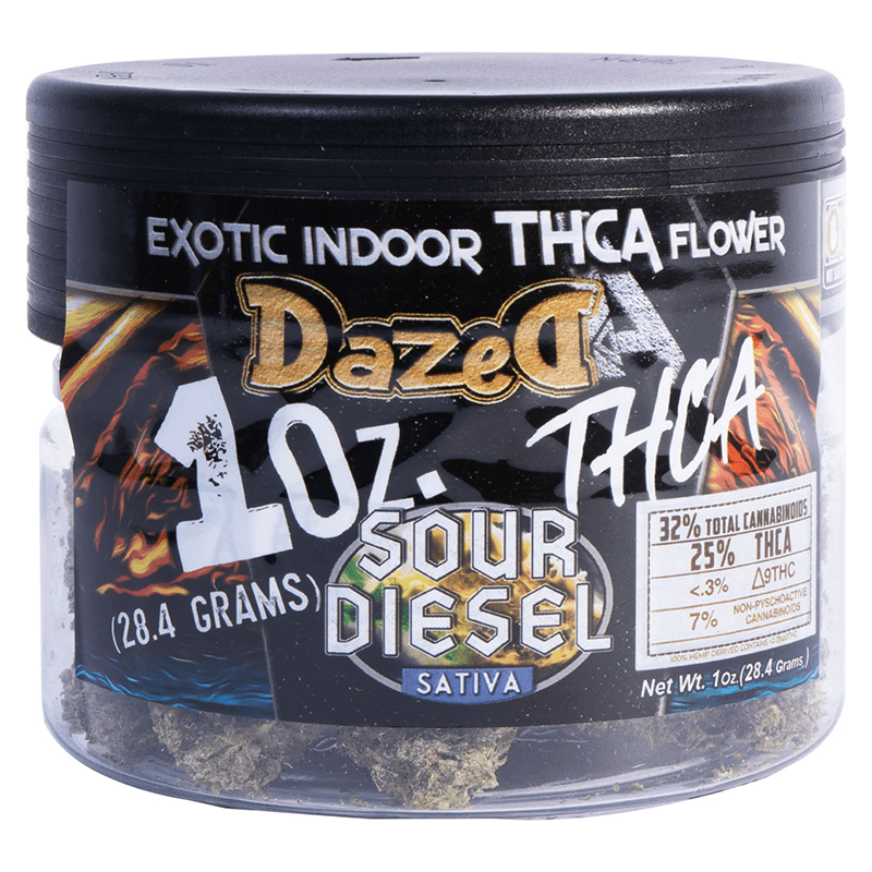 Flower 1oz - Sour Diesel THC-A