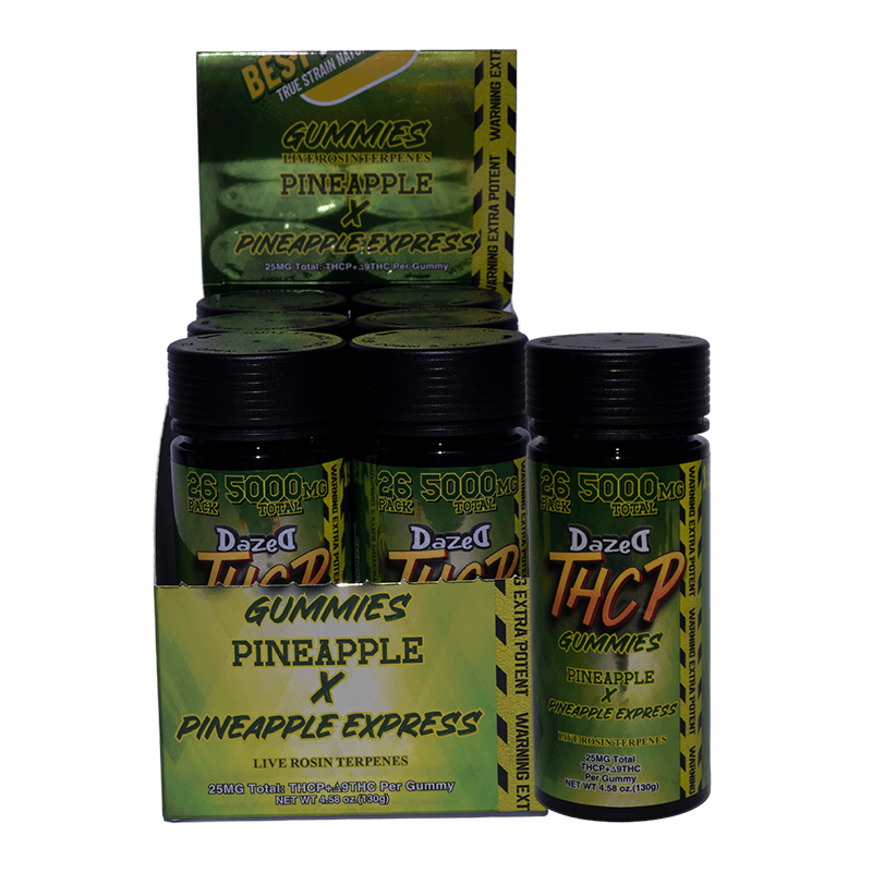 Gummy 193mg - 26 Pack Pineapple THCP (6ct Shipper)