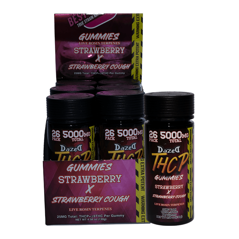 Gummy 193mg - 26 Pack Strawberry THCP (6ct Shipper)