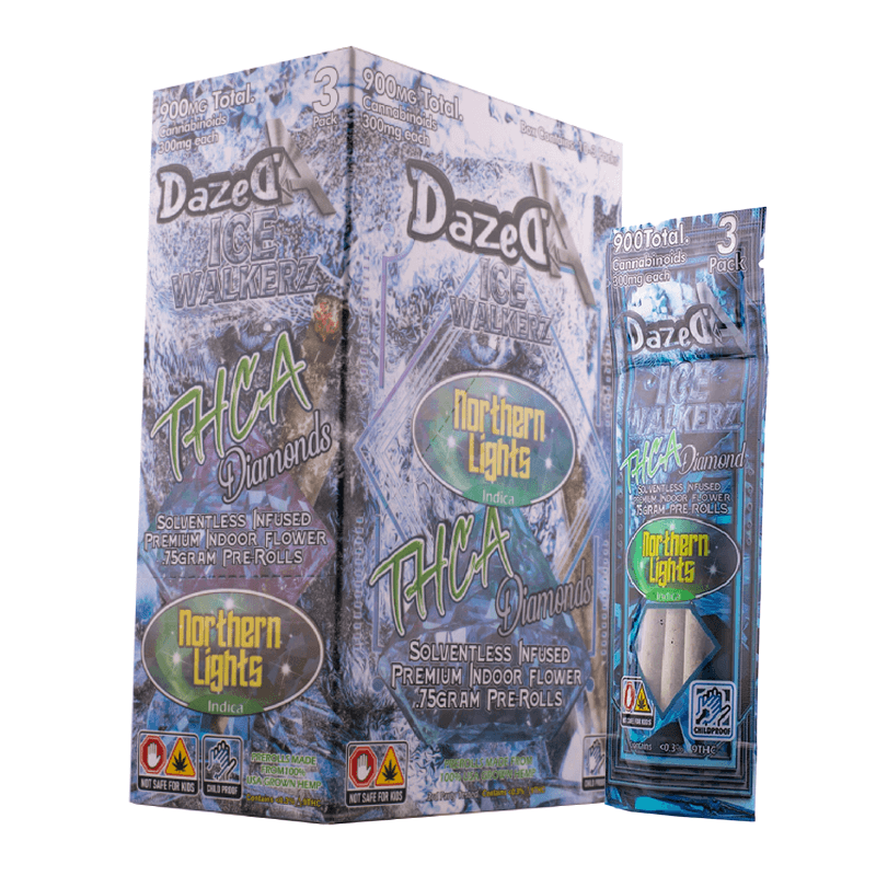 Icewalker 3pk - Northern Lights THC-A Diamond (10ct Shipper)