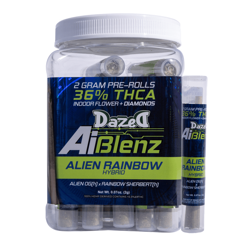 Preroll 2g - Alien Rainbow AI Blenz THCA (30ct Display)