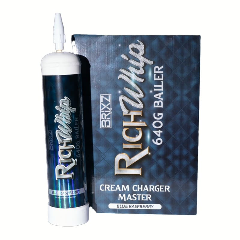 Rich Whips - Blue Raspberry 640g (6pk Shipper)