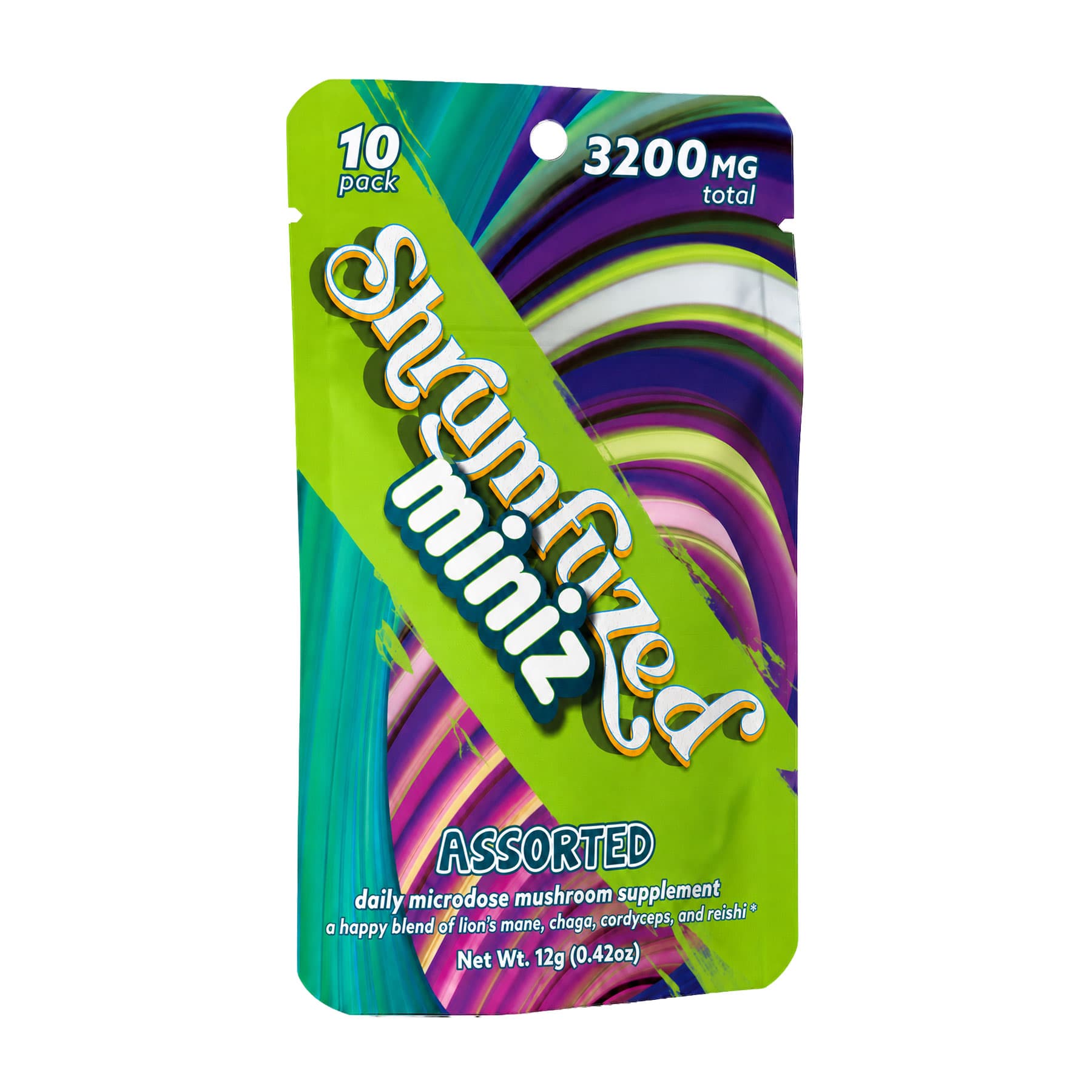 Shrumfuzed Miniz 10pk Gummies 320mg - Assorted Flavors (10ct Display)