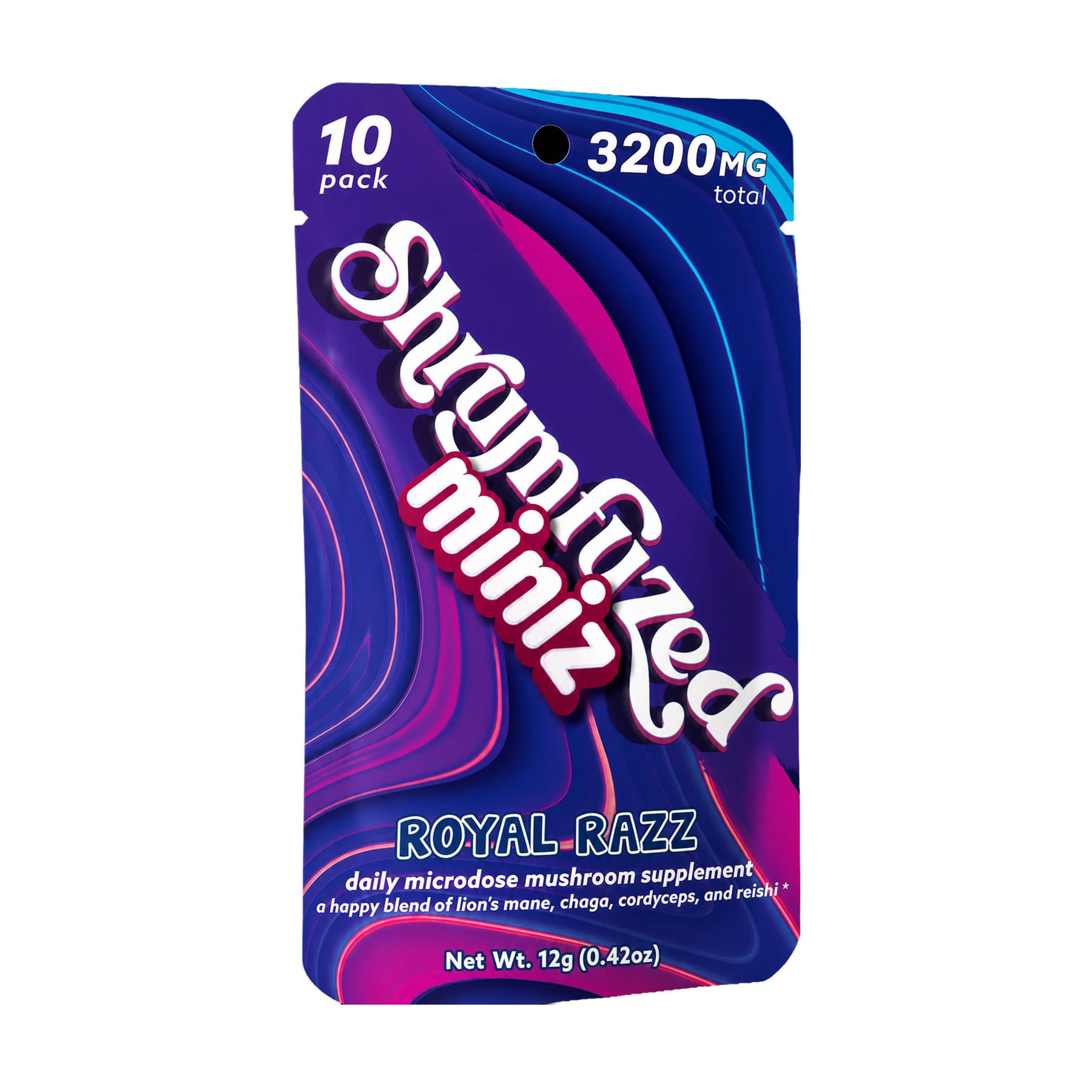 Shrumfuzed Miniz 10pk Gummies 320mg - Royal Razz (10ct Display)