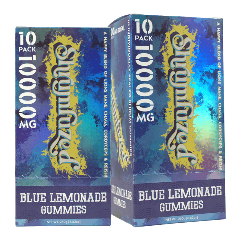 Shrumfuzed 10pk Gummies 1000mg - Blue Lemonade (5ct Shipper)