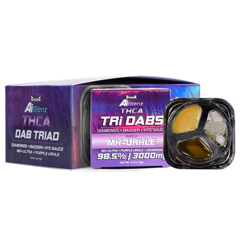 Tri-Dab 3g - MK-Urkle AI Blenz THCA (4ct Shipper)